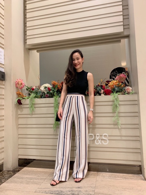 ขากระบอกลายริ้ว-ลายใหม่-ลายสวย-ไม่ซ้ำใคร-ผ้าไม่ย้วย