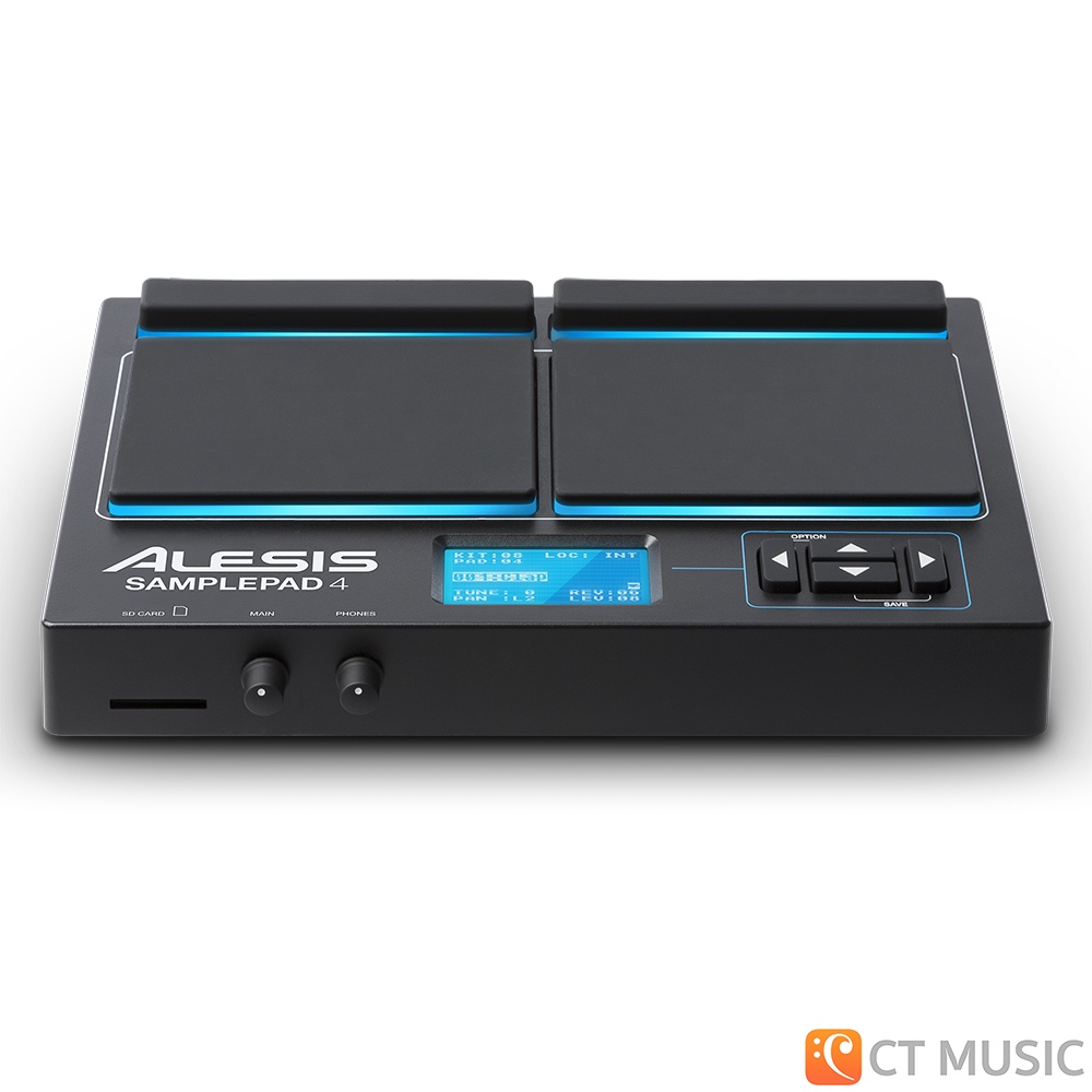 จัดส่งทุกวัน-alesis-sample-pad-4-กลองไฟฟ้า-electronic-drum-กลอง-pad