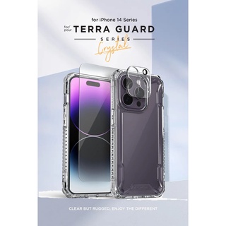 [แท้พร้อมส่ง] เคส+ฟิล์ม VRS รุ่น Terra Guard Crystal สำหรับ iPhone 14 Pro Max iPhone 14 Pro สี Clear