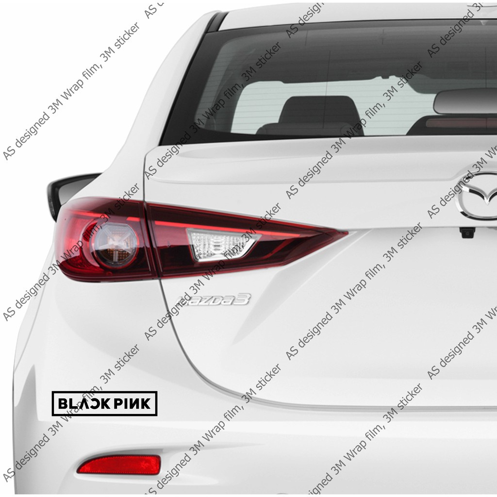 blackpink-สติ๊กเกอร์-3m-ลอกออกไม่มีคราบกาว-removable-3m-sticker-สติ๊กเกอร์ติด-รถยนต์-มอเตอร์ไซ
