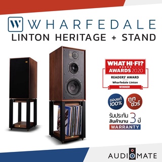 WHARFEDALE SPEAKER LINTON HERITAGE WITH STAND / รับประกัน 3 ปี โดย บริษัท Hifi Tower / AUDIOMATE