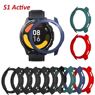 เคส-pc-แบบแข็ง-สําหรับ-xiaomi-mi-watch-s1-active-bumper-case-smartwatch-protector-cover-mi-watch-color-2-case