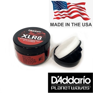 สินค้า D\'Addario® XLR8 แพคกิ้งใหม่ ที่เช็ดสายกีต้าร์  พร้อมน้ำยาขัดสายกีต้าร์ ปกป้องสายกีต้าร์จากสนิม 100 % ของแท้ Made in USA