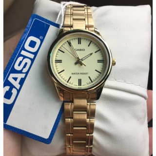 นาฬิกาข้อมือ Casio Standard Analog Ladies รุ่น LTP-V005G-9A นาฬิกาข้อมือผู้หญิง