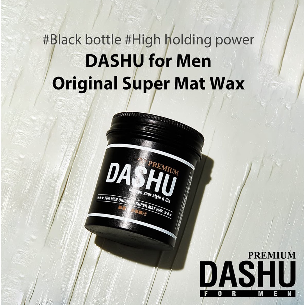 DASHU For Men Premium Original Super Matte Hair Styling Wax 100g