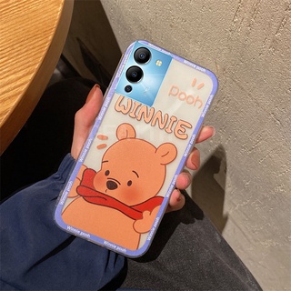 In Stock 2022 เคส Infinix NOTE 12 G96 New Fashion Ins Soft Case Transparent Cute Cartoon Bear Shockproof Cover เคสโทรศัพท์ Infinix NOTE12