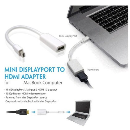mini-display-to-hdmi-converter-for-mac-to-tv-led-lcd-สีขาว