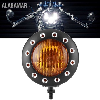 Alabamar ไฟหน้ารถจักรยานยนต์ 55W 12V 4200K ความสว่างสูง สไตล์วินเทจ