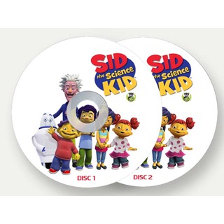 สินค้า DVD การ์ตูนเสริมพัฒนาการ ทักษะภาษาอังกฤษและวิทยาศาสตร์ Sid the Science Kid 🔍 1 เซ็ต 2 แผ่น