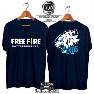 เสื้อยืดวินเทจ - ฟรีFIREEVOSดิวิชั่นเสื้อยืดเกมSport-Gilan