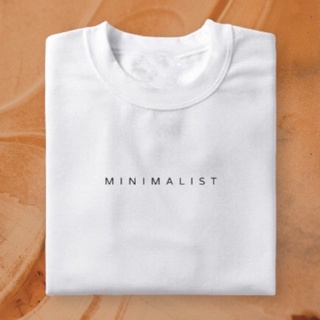 เสื้อยืดสีขาวผู้ชาย - มินิมัลลิสต์โอเวอร์ไซส์มินิมัลลิสต์งบงบงบ / Tshirts / Tees Unisex COD 4