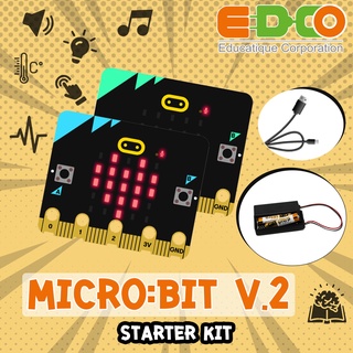 micro:bit V2 บอร์ดไมโครคอนโทรลเลอร์เพื่อการเรียนรู้