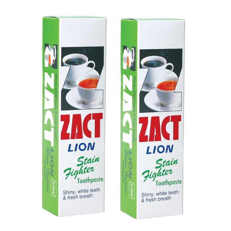 zact-แซคท์-ไลอ้อน-ยาสีฟัน-ลดคราบสำหรับผู้ดื่มชาและกาแฟ-160-กรัม-1-แถม-1-8850002009028