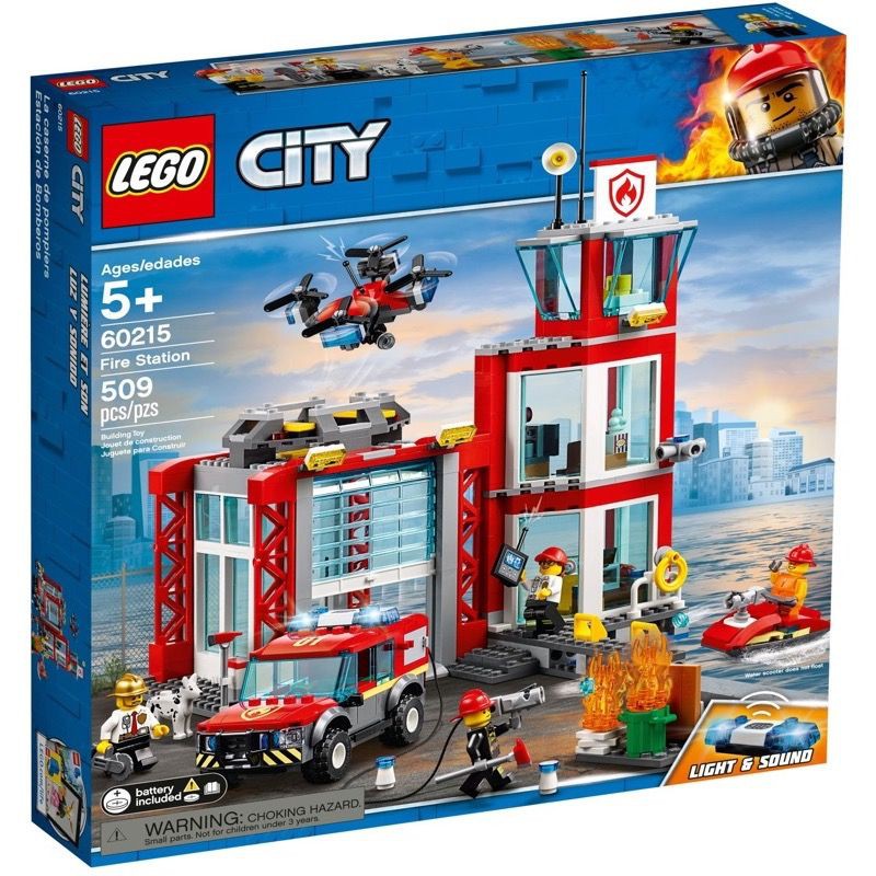 เลโก้​ LEGO City 60215 60216 Fire Station(60215) Downtown Fire
