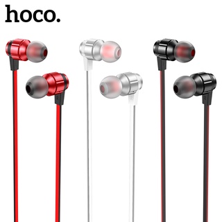 Hoco M85 หูฟังสเตอริโอ แบบมีสาย 1.2 เมตร 3.5 มม. พร้อมไมโครโฟน สําหรับ Xiaomi MP3 MP4 Phone 6 6plus