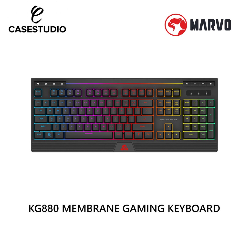 Marvo KG880 Membrane Gaming Keyboard | Shopee Thailand