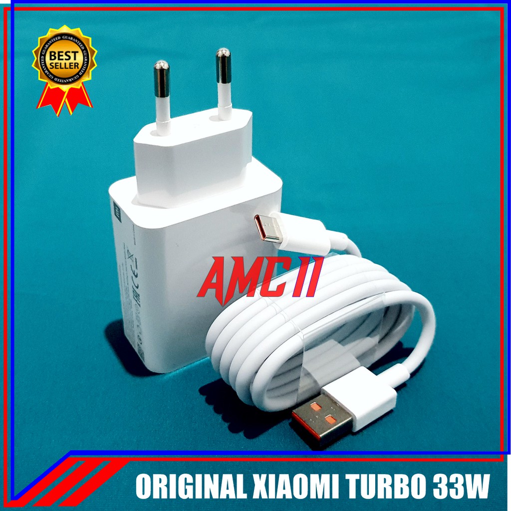 เครื่องชาร์จ Xiaomi Redmi Note 9 Pro TURBO CHARGE 33W ของแท้ 100% Type ...