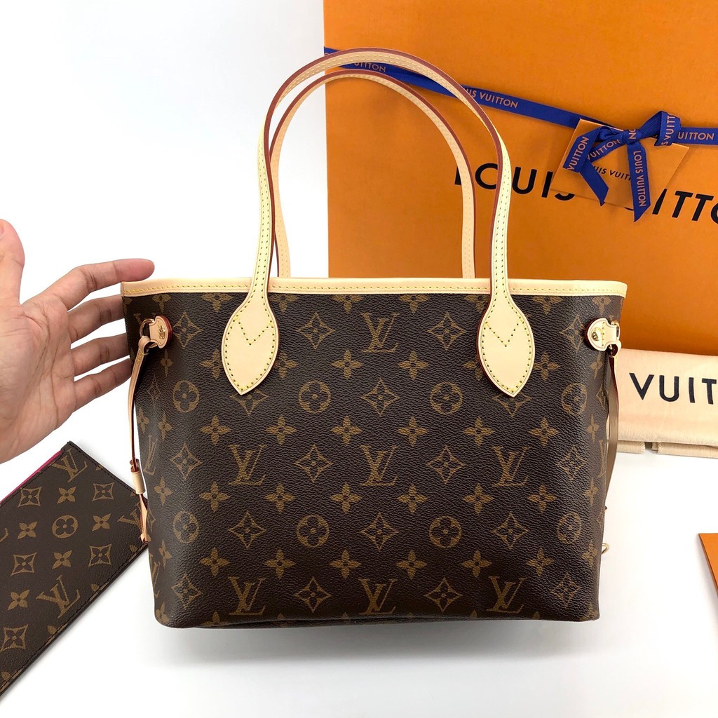 new-lv-neverfull-pm-monogram-dc20-ไซส์เล็ก-ของใหม่-หายากจ้า