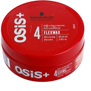 แท้ฉลากไทย Schwarzkopf Osis Flexwax Ultra Strong Cream Wax 85ml