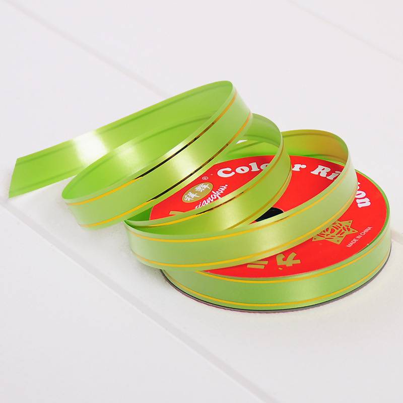 พร้อมส่ง-ริบบิ้นพับเหรียญ-เหรียญโปรยทาน-ริบบิ้นขอบ-1-ม้วน-คละสี