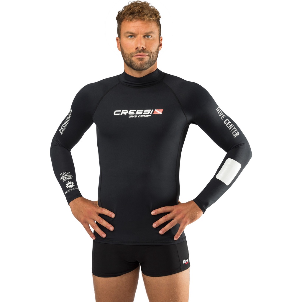 Rash Guard Cressi Uomo - Maglia Protettiva UV 50+ Maniche Corte - Per Sub, Surf E Sport Acquatici - Foto 3