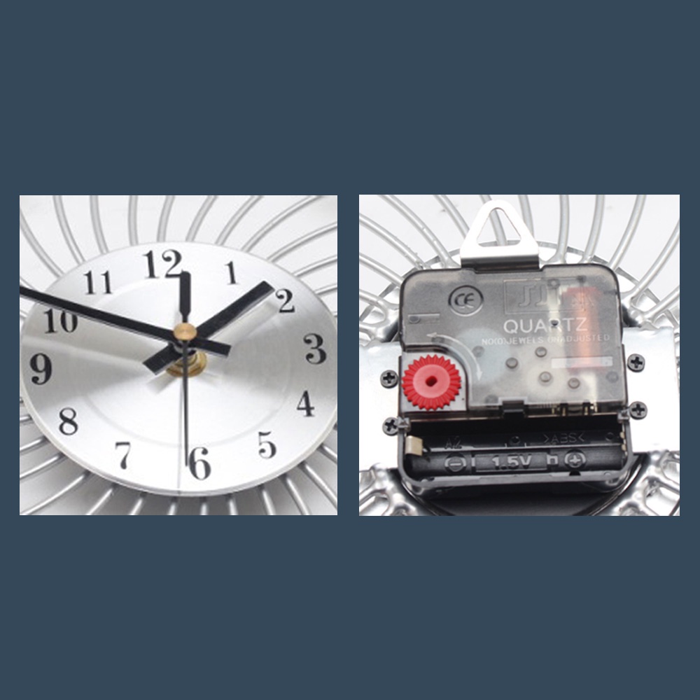 นาฬิกาแขวน-ขนาด-33x33cm-นาฬิกา-นาฬิกาแขวนผนัง-สไตล์นอร์ดิก