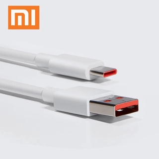 แท้ สายชาร์จเทอร์โบ Usb Type C 6A ชาร์จเร็ว สําหรับ Xiaomi Mi 12 11 10 Pro 5G 9 Poco M3 X3 NFC Redmi Note10 K30s