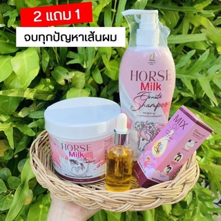 ภาพหน้าปกสินค้าทรีทเม้นท์ แชมพู นมม้า horsemilk ที่เกี่ยวข้อง