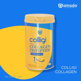 ภาพขนาดย่อของภาพหน้าปกสินค้าAmado Colligi Collagen TriPeptide คอลลิจิ คอลลาเจน / Amado Gold Collagen โกลด์ คอลลาเจน จากร้าน wemall_official บน Shopee ภาพที่ 2