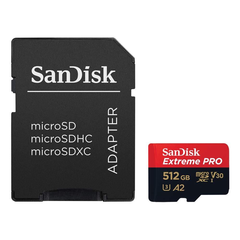 Sandisk extreme pro 512gb sdxc best sale