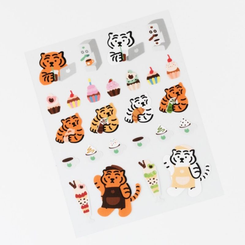ภาพหน้าปกสินค้าพร้อมส่ง  Stickers มาใหม่นะคะ  Muzik Tiger Stickers มี 6 แบบนะคะ จากร้าน happydaggu บน Shopee
