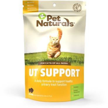 ราคาและรีวิวPet Naturals UT Support นิ่วแมว ฉี่ยาก ฉี่ไม่ออก ฉี่นาน บำรุงกระเพาะปัสสาวะแมว (60 ชิ้นขนม)