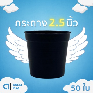 กะถางต้นไม้
กระทางต้นไม้
กระถางปลูกต้นไม้ กระถางดำ สีดำ 2.5 นิ้ว 50 ใบ