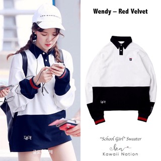 Pre เสื้อแบบ Wendy Red velvet