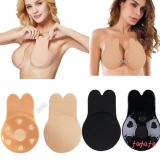 CYTX-Women Silicone Gel Invisible Bra Backless Strapless Nubra Stick Self-Adhesive Underwear