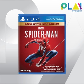 ภาพหน้าปกสินค้า[PlayStation4] [PS4] Marvel\'s Spider-Man Game of the Year Edition [ENG]แผ่นแท้ มือ1 เกมps4 ที่เกี่ยวข้อง