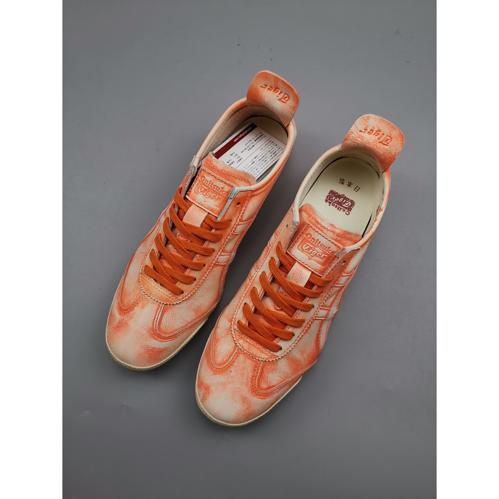 รองเท้าโอนิซึกะ-onitsuka-tiger-nippon-made-สีส้ม-รองเท้าผ้าใบ-รองเท้าลำลอง