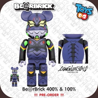 สินค้า Be@rBrick Evangelion Unit 13 (New Paint Version) 400％ & 100% 🔥🔥 Pre-Order 0% 🔥🔥