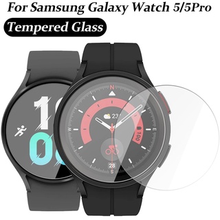 ภาพหน้าปกสินค้ากระจกนิรภัยกันรอยหน้าจอ 2.5D สําหรับ Samsung Galaxy Watch 5 40 มม. 44 มม. Galaxy Watch 5 pro 45 มม. ที่เกี่ยวข้อง