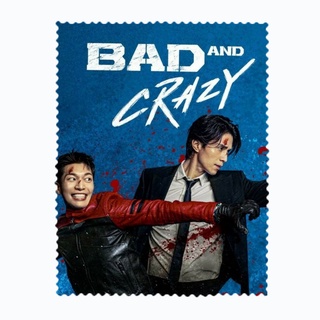 ผ้าเช็ดแว่นตา ผ้าเช็ดแว่น ผ้าเช็ดเลนส์ ผ้าเช็ดจอ Bad and Crazy วีฮาจุน Wi Ha joon อีดงอุค Lee Dong Wook