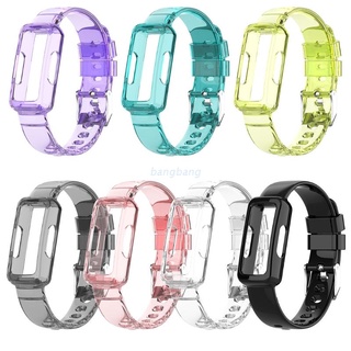 ภาพขนาดย่อของสินค้าสายเข็มขัดนาฬิกาข้อมือกันน้ําสําหรับ Fitbit-Inspire 2/Ace 3 Watch