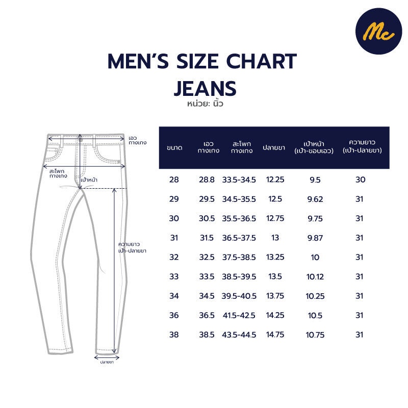 ภาพหน้าปกสินค้าMc JEANS กางเกงยีนส์ แม็ค แท้ ผู้ชาย กางเกงขายาว ทรงขาเดฟ สียีนส์ ทรงสวย MAD6160 จากร้าน mc_jeans_officialstore บน Shopee