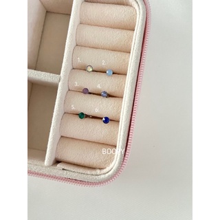 ภาพขนาดย่อของภาพหน้าปกสินค้าจิวหู colorful piercing จากร้าน boopy.jewelry บน Shopee