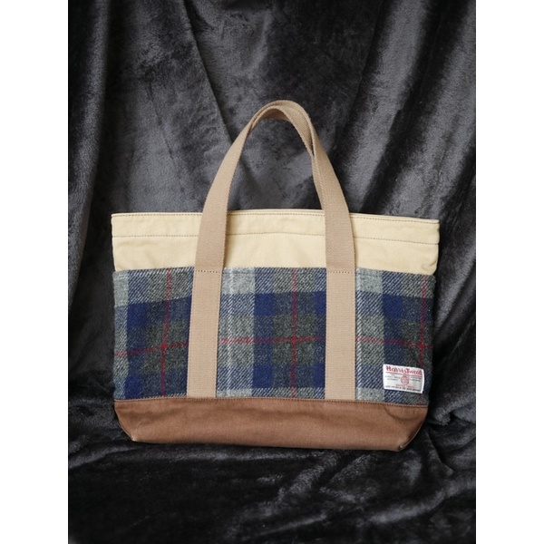 Harris tweed hotsell tote bag