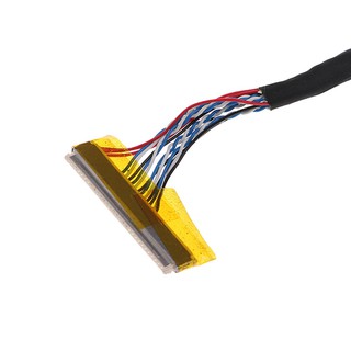 CRE ★ Universal FIX 30 Pin 1ch 6bit LVDS Cable 26cm For 14.1-15.6inch LCD Panel