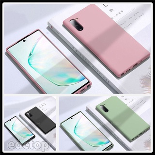 For Samsung Galaxy A50 A30 A10 A20 A40 A70 S8 S9 S10 Plus S10E Note 10 Pro Case Soft Liquid Silicone Skin back cover