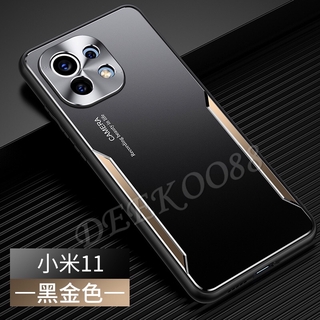 Ready Stock เคสโทรศัพท์ Xiaomi Mi 11 2021 New Casing Soft edge metal Back cover เคส Mi11 Phone Case