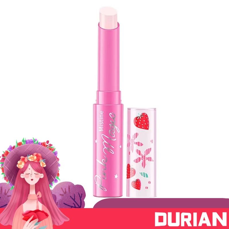 ภาพหน้าปกสินค้าMistine Pink Magic Lip Plus Vitamin E Strawberry มิสทิน พิงค์ เมจิก ลิป พลัส วิตามินอี สตรอเบอร์รี่ สินค้าโปรโมชั่น