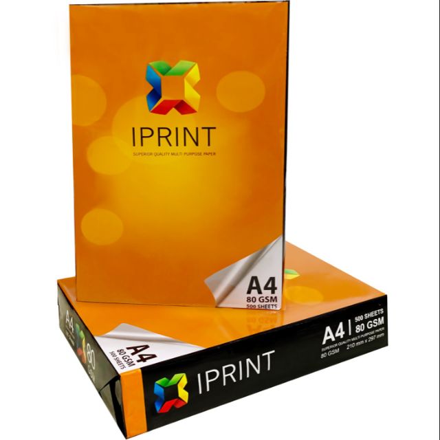 Iprint copy paper a4 80gsm. Shopee Thailand