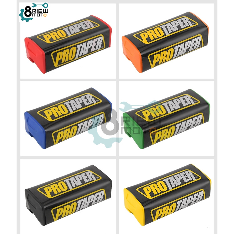 นวมแฮน-protaper-แบบเหลี่ยม-นวมแฮนแต่ง-โปรเเทปเปอร์-โปแทบเปอ-สำหรับรถมอเตอร์ไซค์-ติดตั้งบนแฮนอ้วนแบบไม่มีบาร์